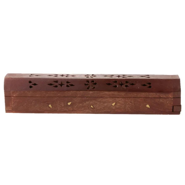 Porte-Encens en Bois Design pour Bâtons et Cônes – Pratique et Élégant
