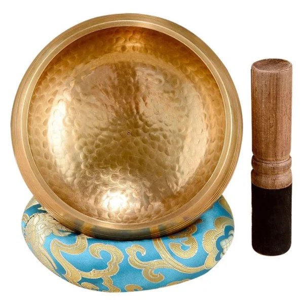 Grand Bol Tibétain Chant pour Yoga et Méditation – 13 à 20 cm – Fait Main en Métal & Laiton - Image 4
