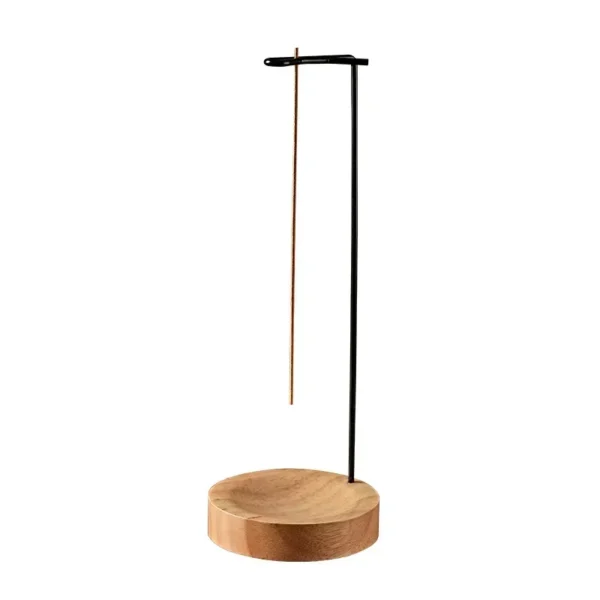 Porte-Encens en Bois Bouddha | Support pour Bâtonnets & Charbon | Plateau Décoratif Zen pour Maison et Yoga - Image 6