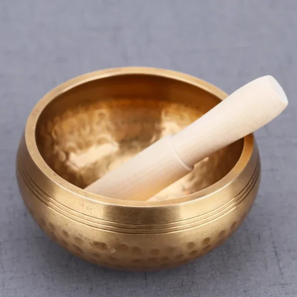Bol Chantant Tibétain Fait Main – Son Pur pour Méditation, Chakras et Thérapie Sonore - Image 3