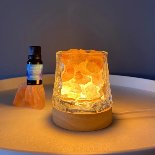 Pierre de sel rose himalayen - Décoration zen pour maison et bureau