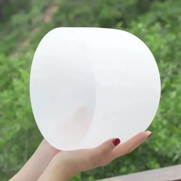 Bol Tibétain en Cristal Quartz 8 pouces 432Hz pour Yoga et Méditation - Sonothérapie - Image 2